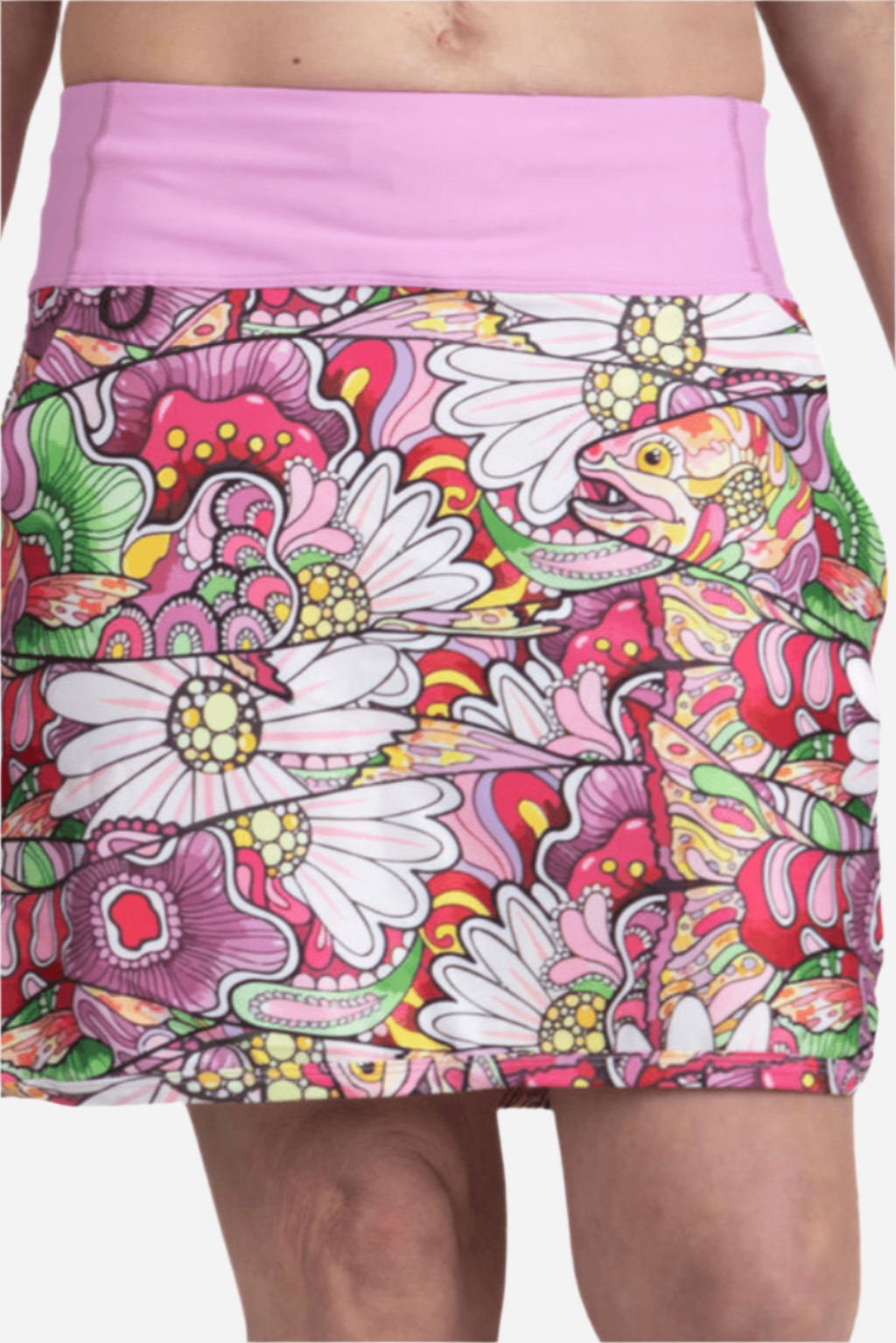 REDtro Salmon Skort