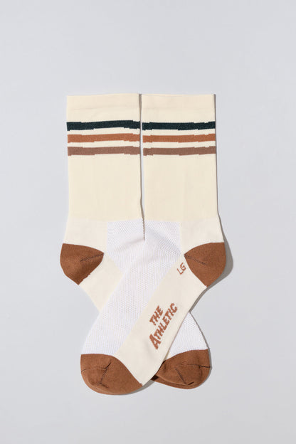 Wavy Stripes Earthtone Socks