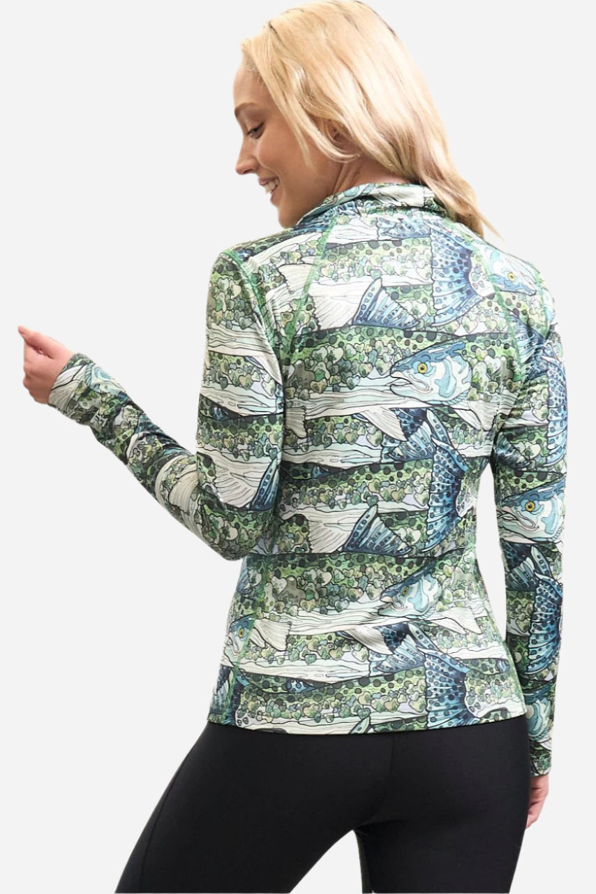 Steel My Heart Thermal 1/4 Zip Top