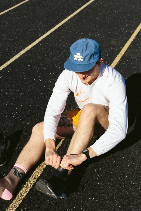 The Athletic Wavy A Denim Hat