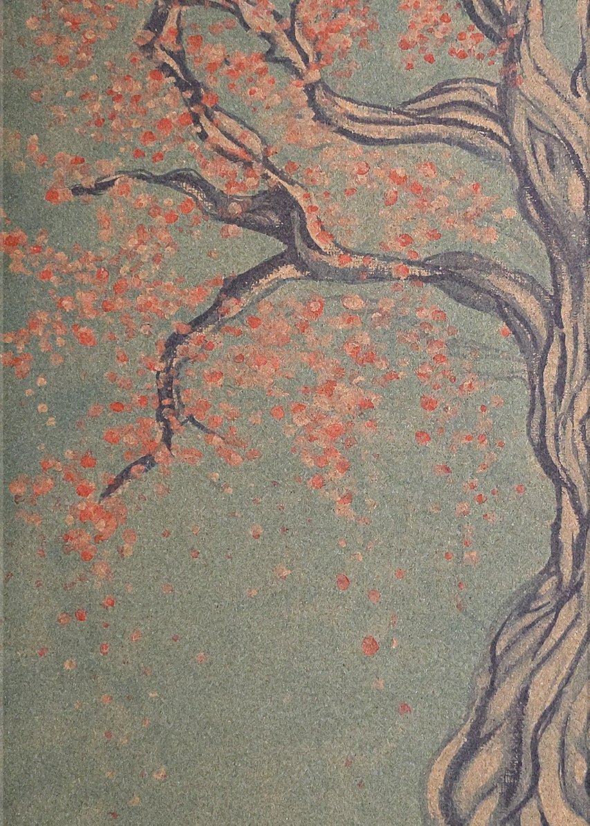 Tree Pose WANDERER Cork Yoga Mat