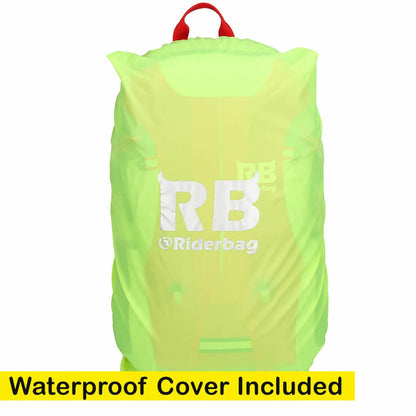 High Visibility Red Reflective Commuter Bike Backpack | Riderbag Reflektor35